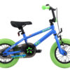 Bikestar kinderfiets BMX 12 inch blauw groen