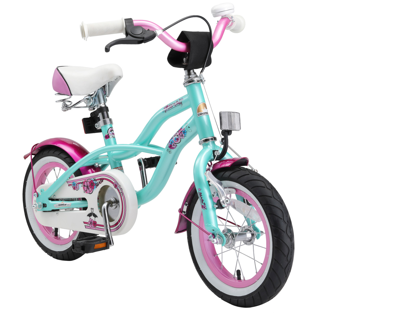 Bikestar kinderfiets Cruiser 12 inch mintgroen - Afbeelding 2