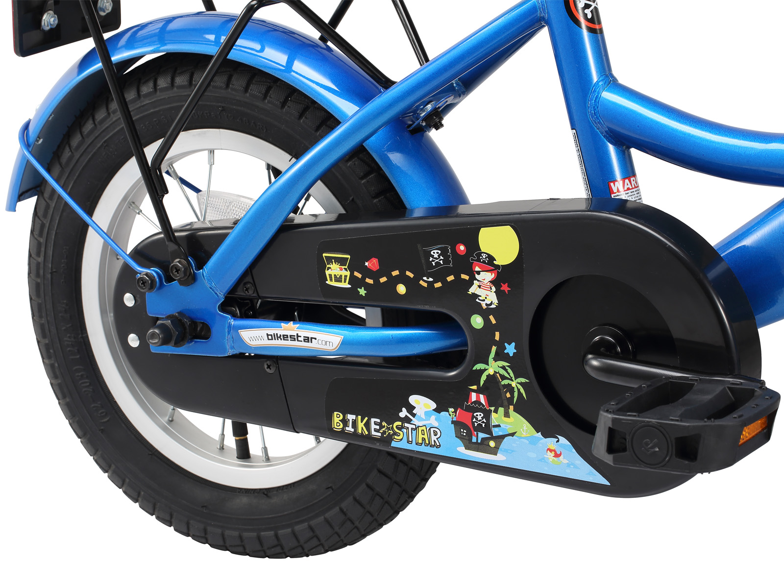 Bikestar kinderfiets Classic 12 inch blauw - Afbeelding 4