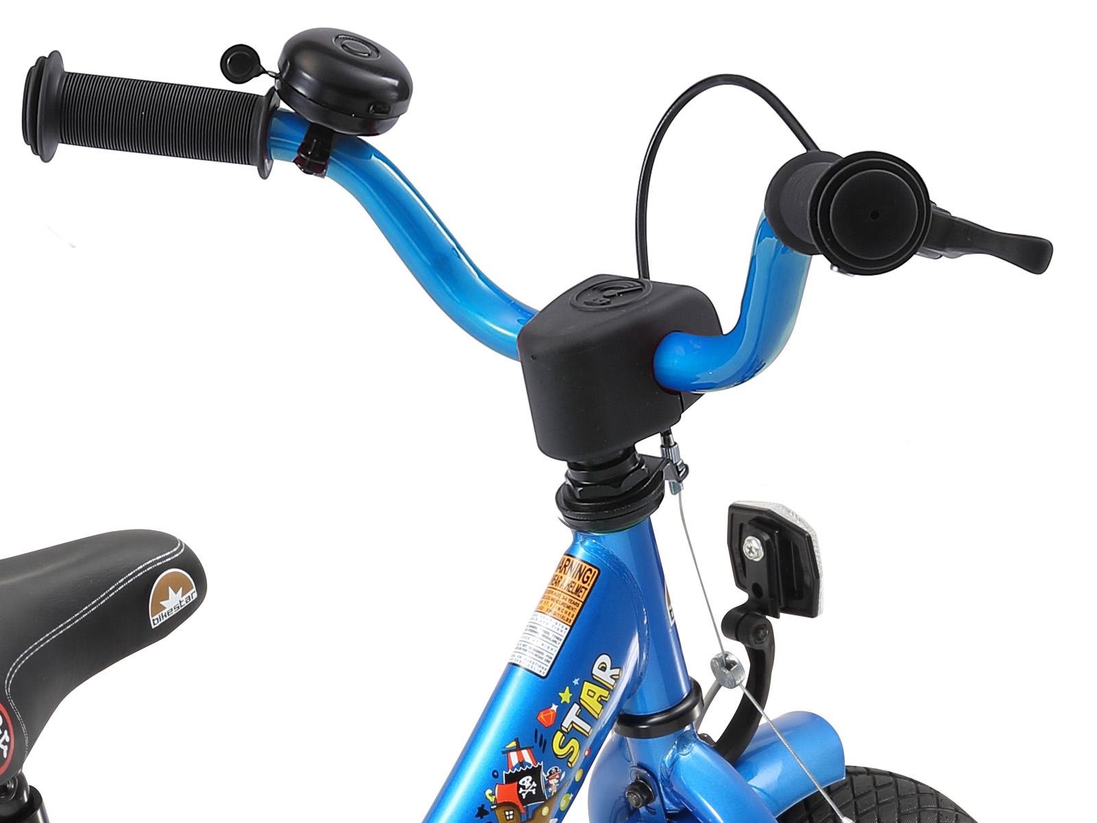 Bikestar kinderfiets Classic 12 inch blauw - Afbeelding 5