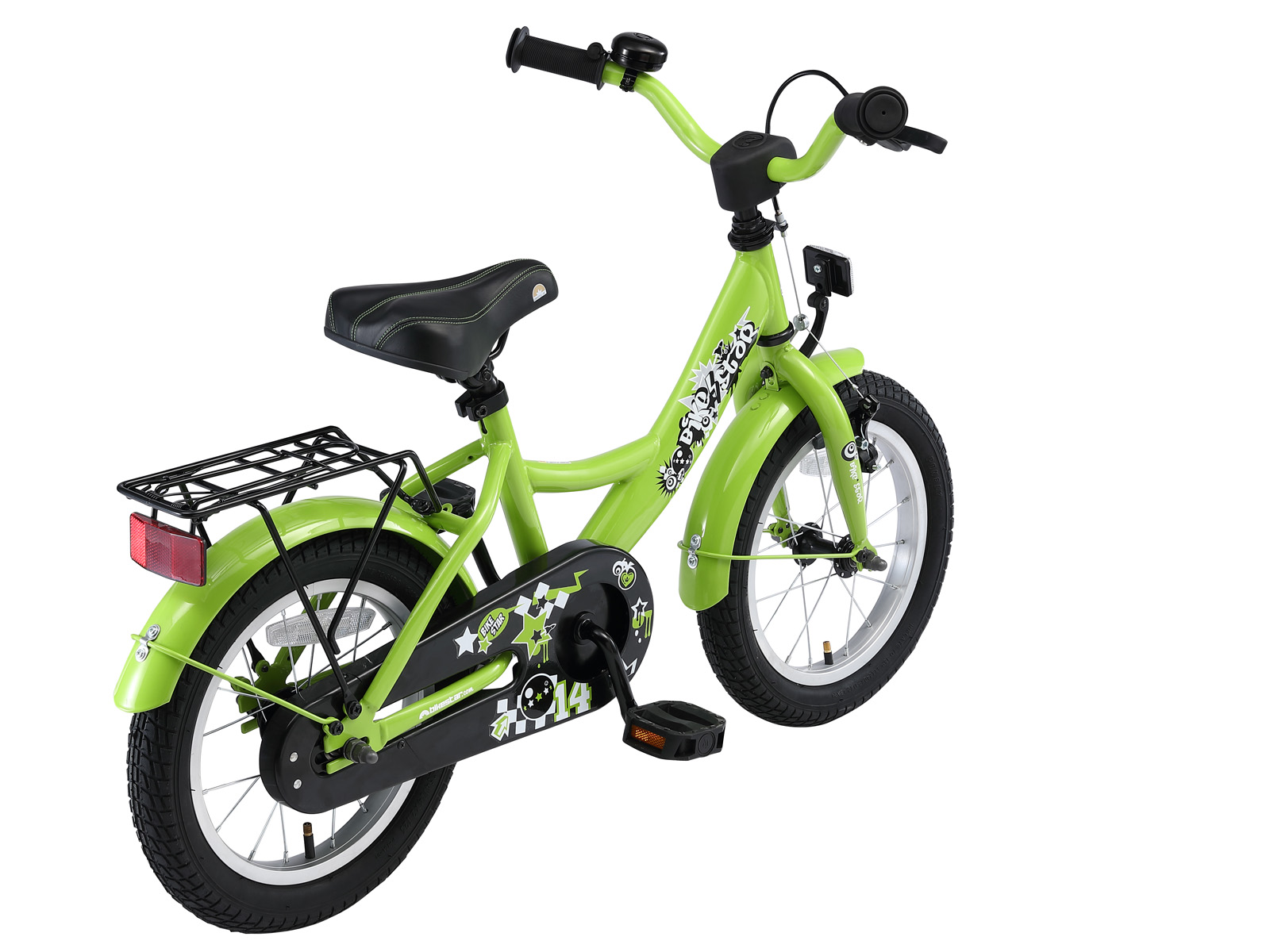 Bikestar kinderfiets Classic 14 inch groen - Afbeelding 3