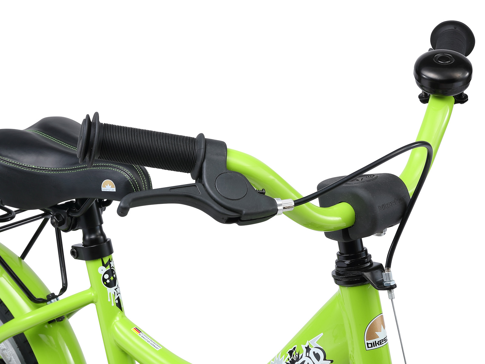 Bikestar kinderfiets Classic 14 inch groen - Afbeelding 5