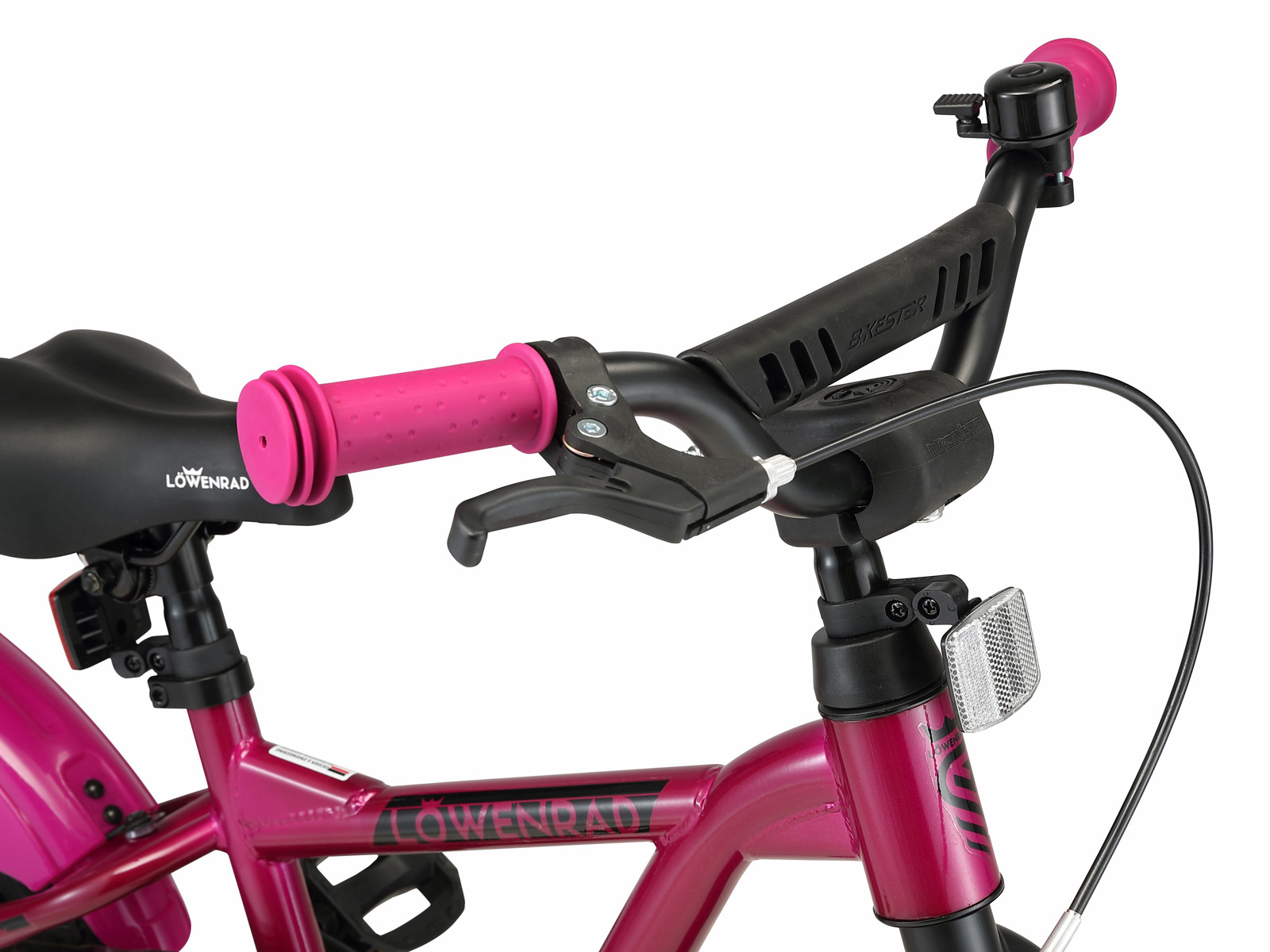 Löwenrad kinderfiets 14 inch wielen purper - Afbeelding 5