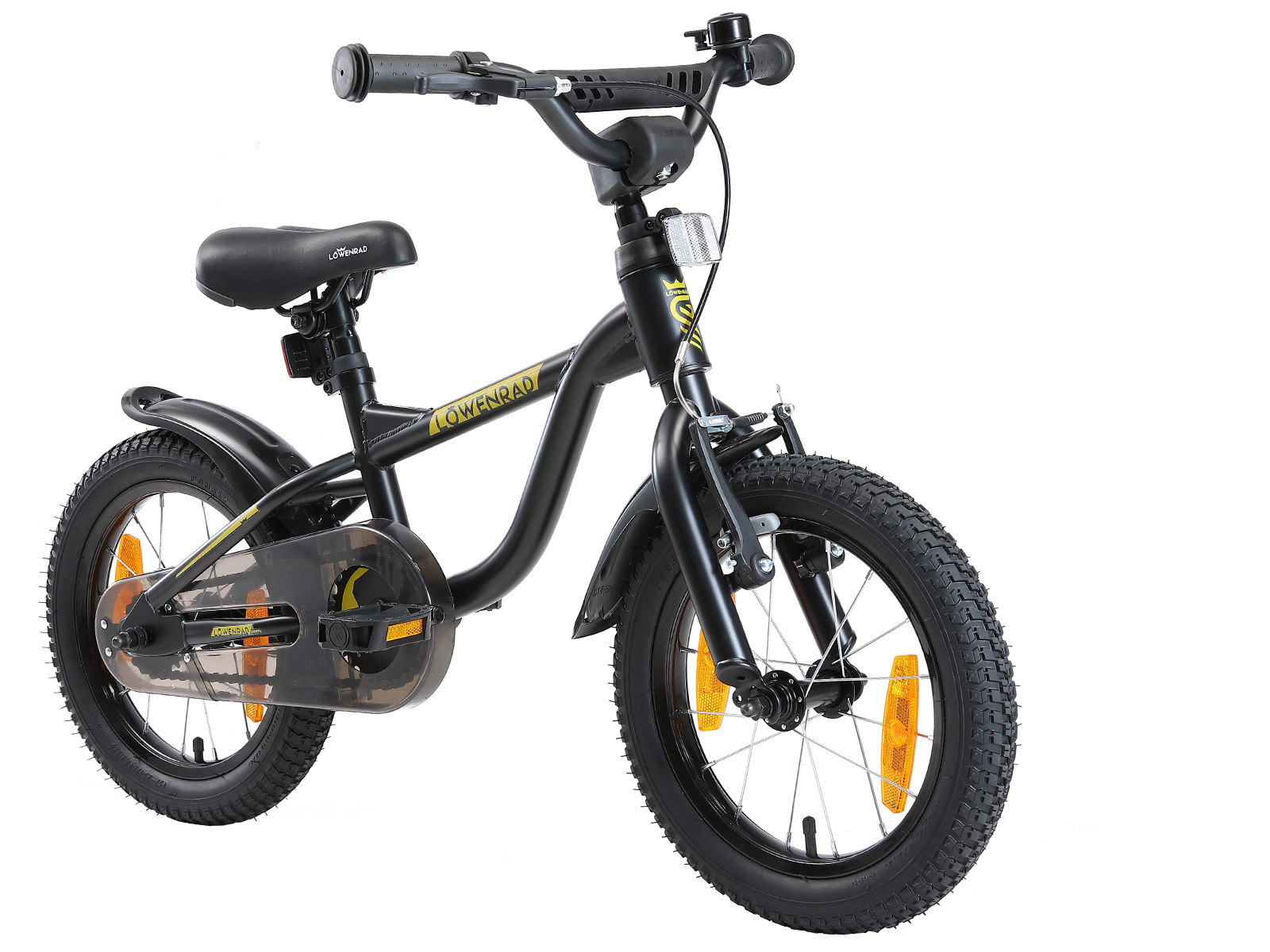 Löwenrad kinderfiets 14 inch wielen zwart - Afbeelding 2