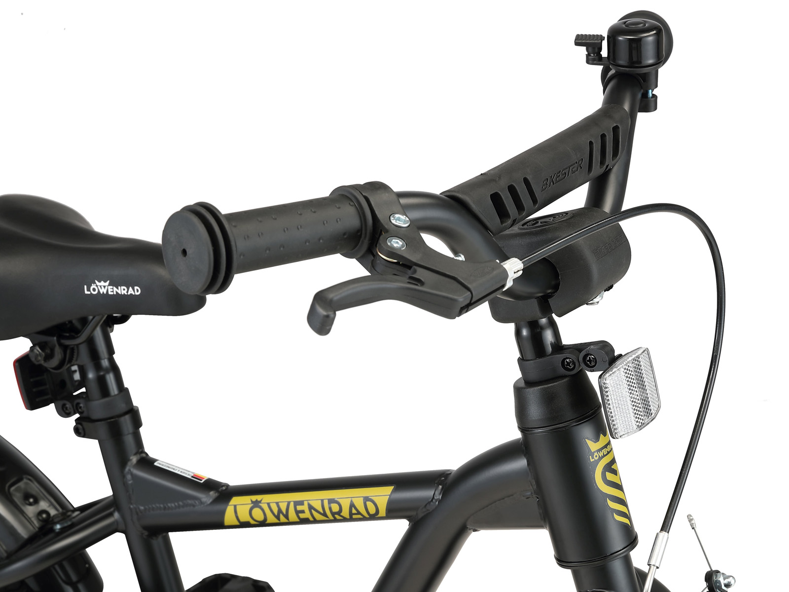 Löwenrad kinderfiets 14 inch wielen zwart - Afbeelding 5