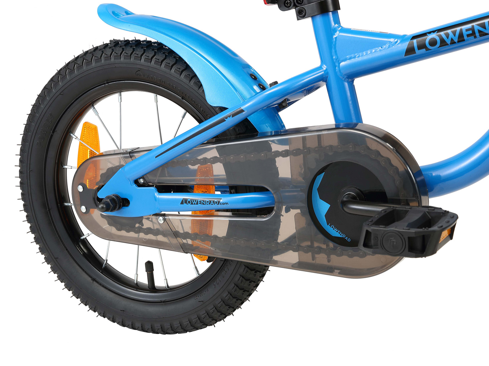 Löwenrad kinderfiets 14 inch wielen blauw - Afbeelding 4