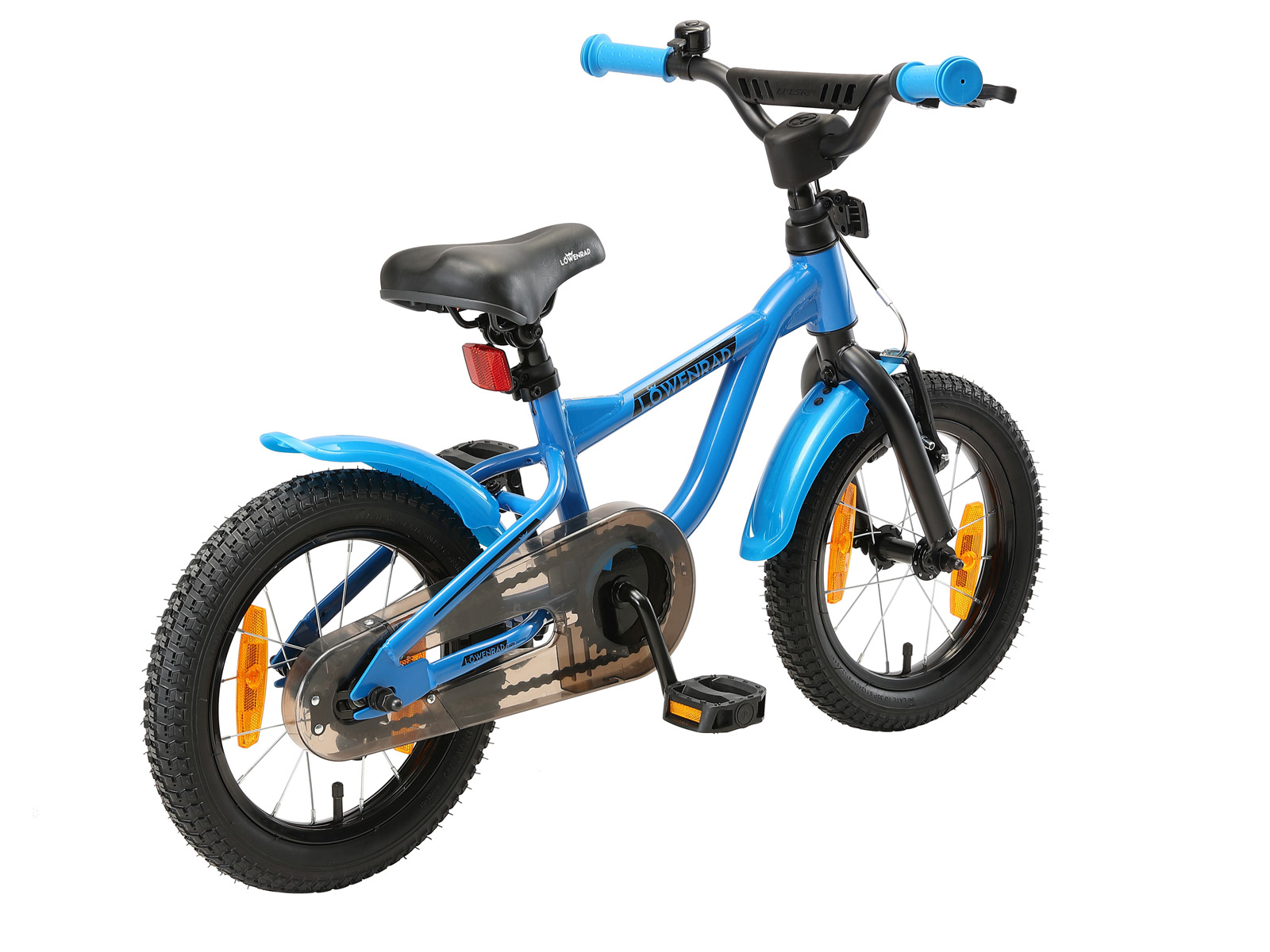 Löwenrad kinderfiets 14 inch wielen blauw - Afbeelding 3