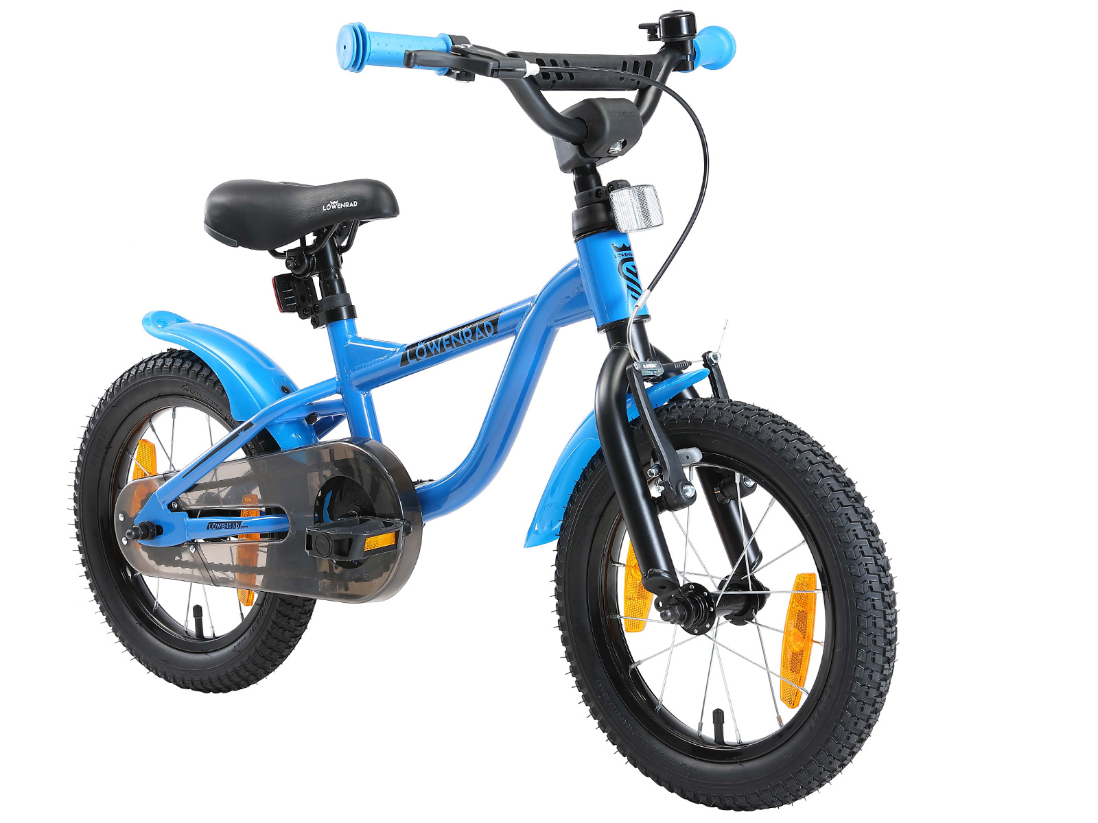 Löwenrad kinderfiets 14 inch wielen blauw - Afbeelding 2