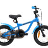lowenrad kinderfiets 14 inch blauw
