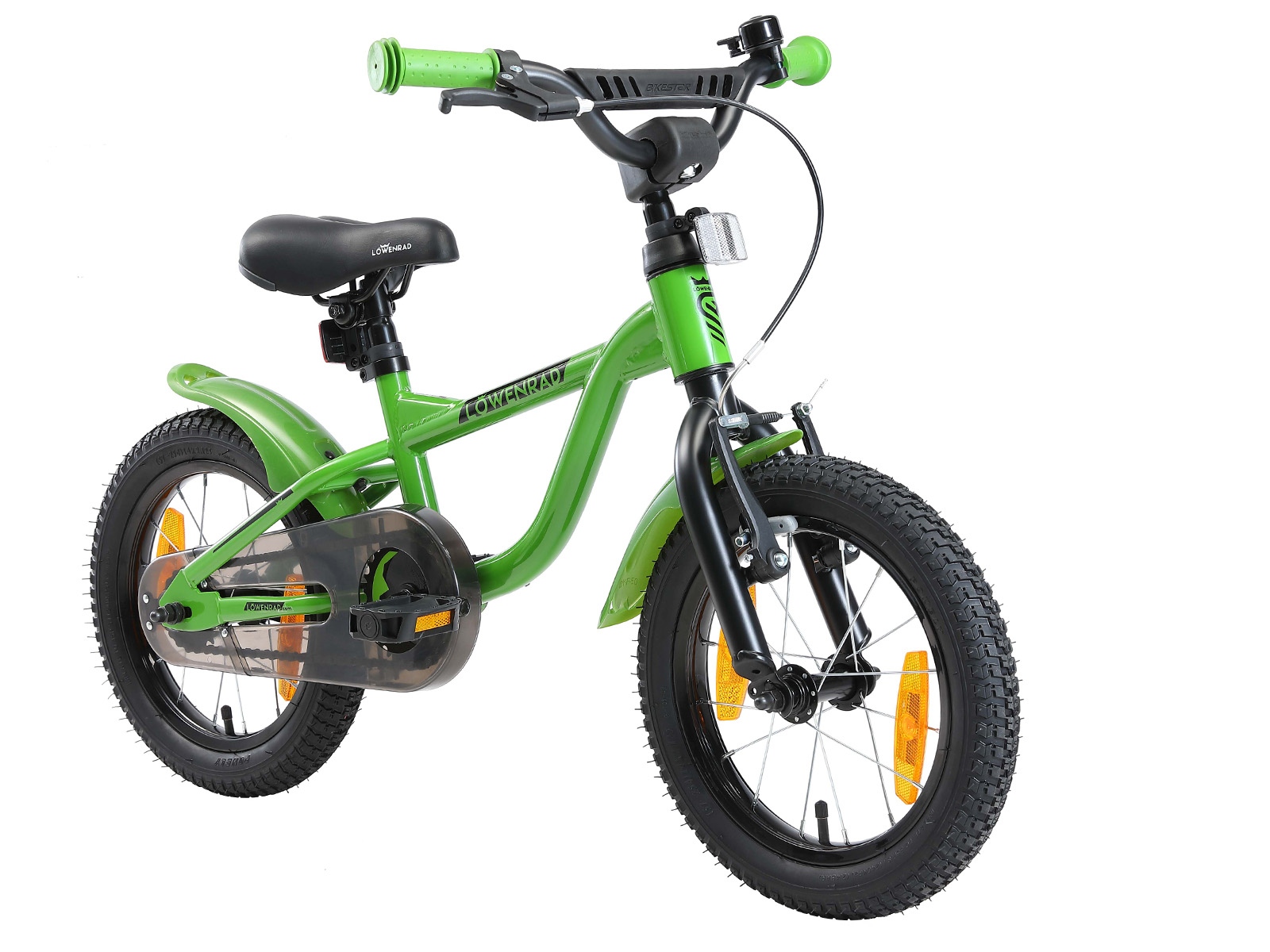 Löwenrad kinderfiets 14 inch wielen groen - Afbeelding 2