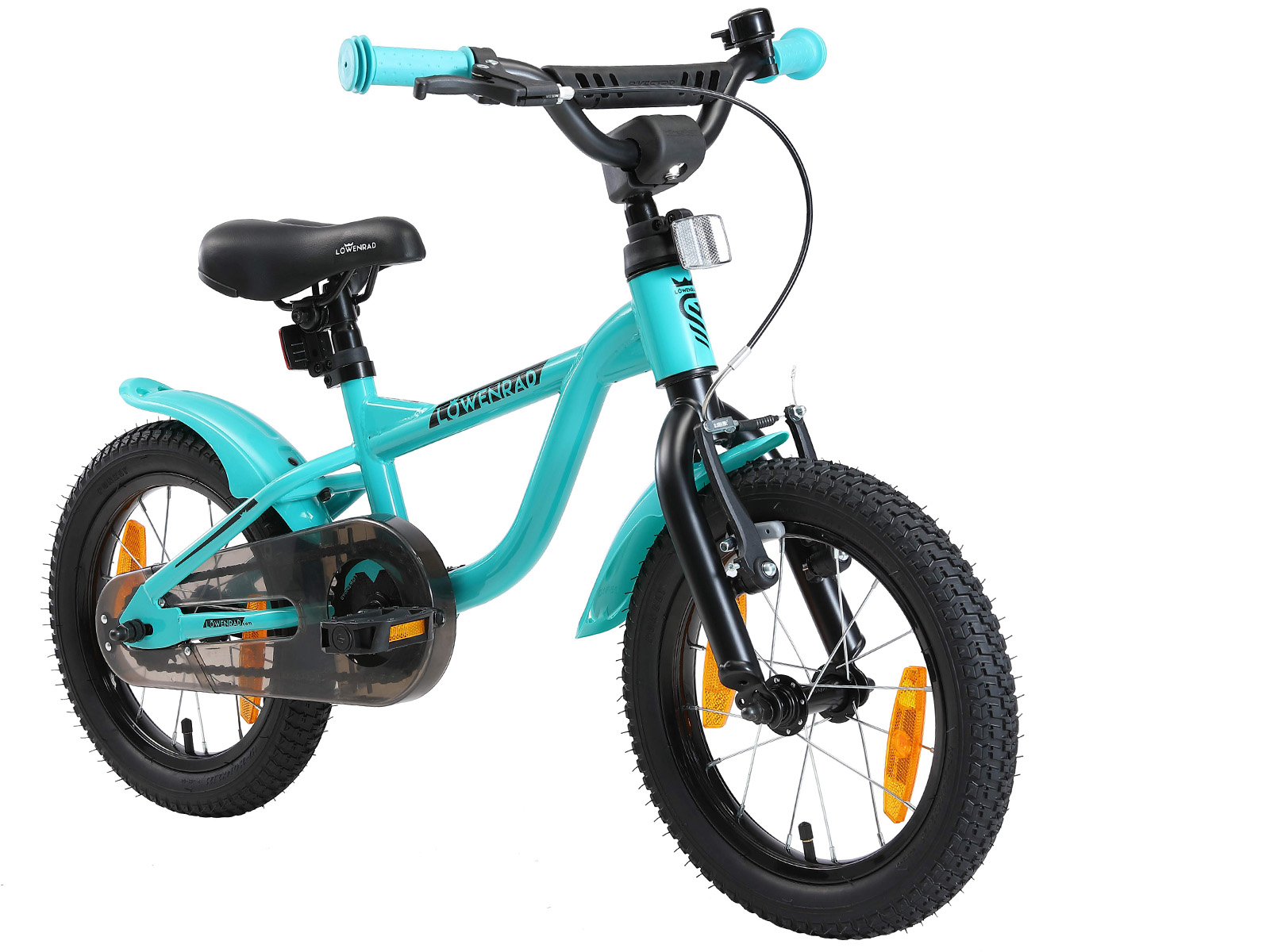 Löwenrad kinderfiets 14 inch wielen mintgroen - Afbeelding 2