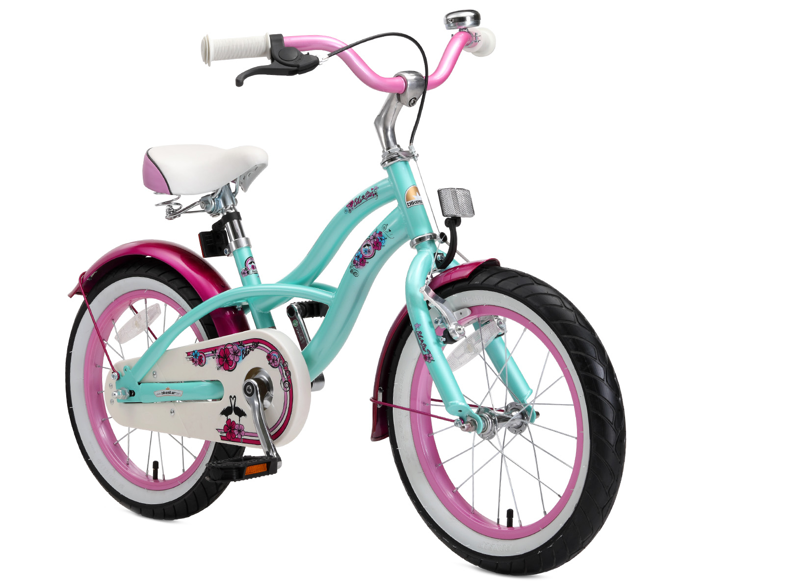 Bikestar kinderfiets Cruiser 16 inch mintgroen - Afbeelding 2
