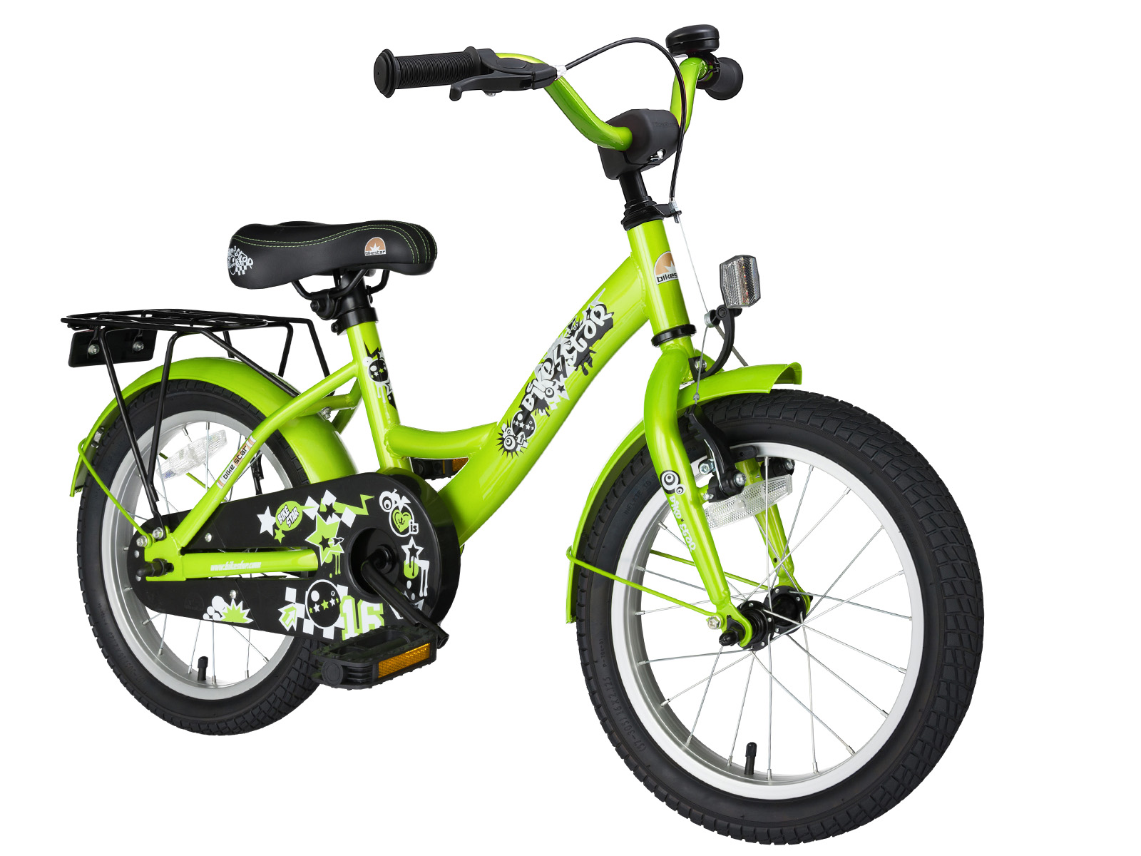Bikestar kinderfiets Classic 16 inch groen - Afbeelding 2