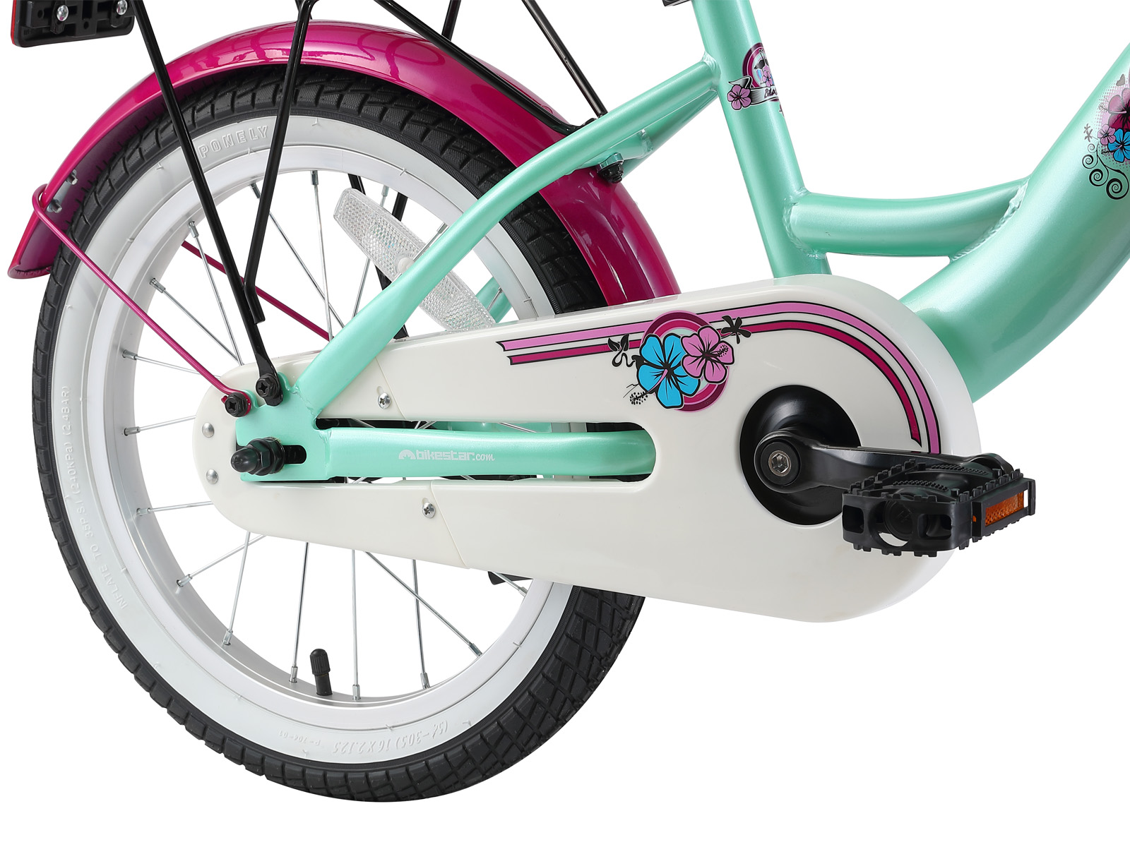 Bikestar kinderfiets Classic 16 inch mintgroen - Afbeelding 4