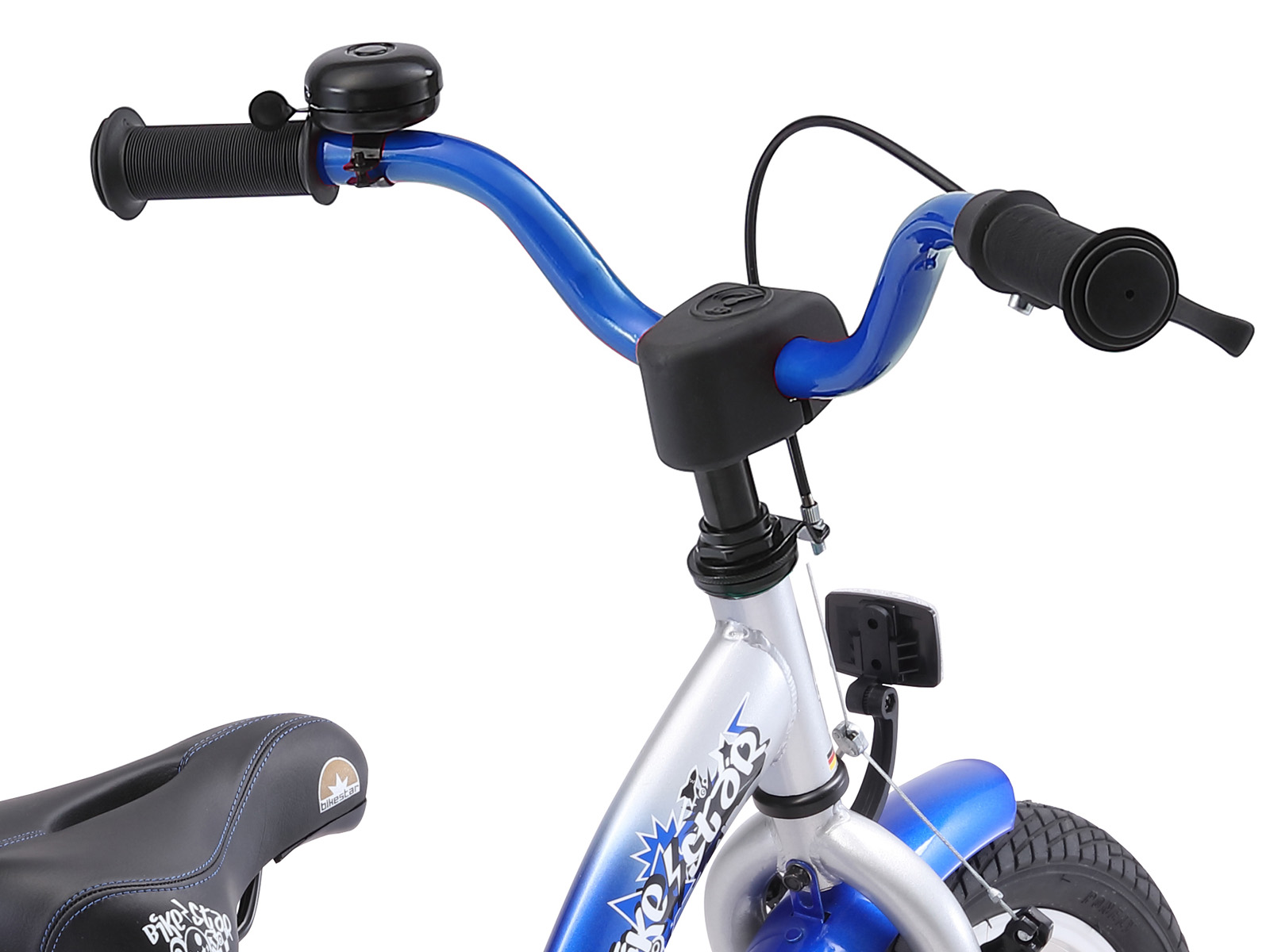 Bikestar kinderfiets Classic 16 inch zilver/blauw - Afbeelding 5