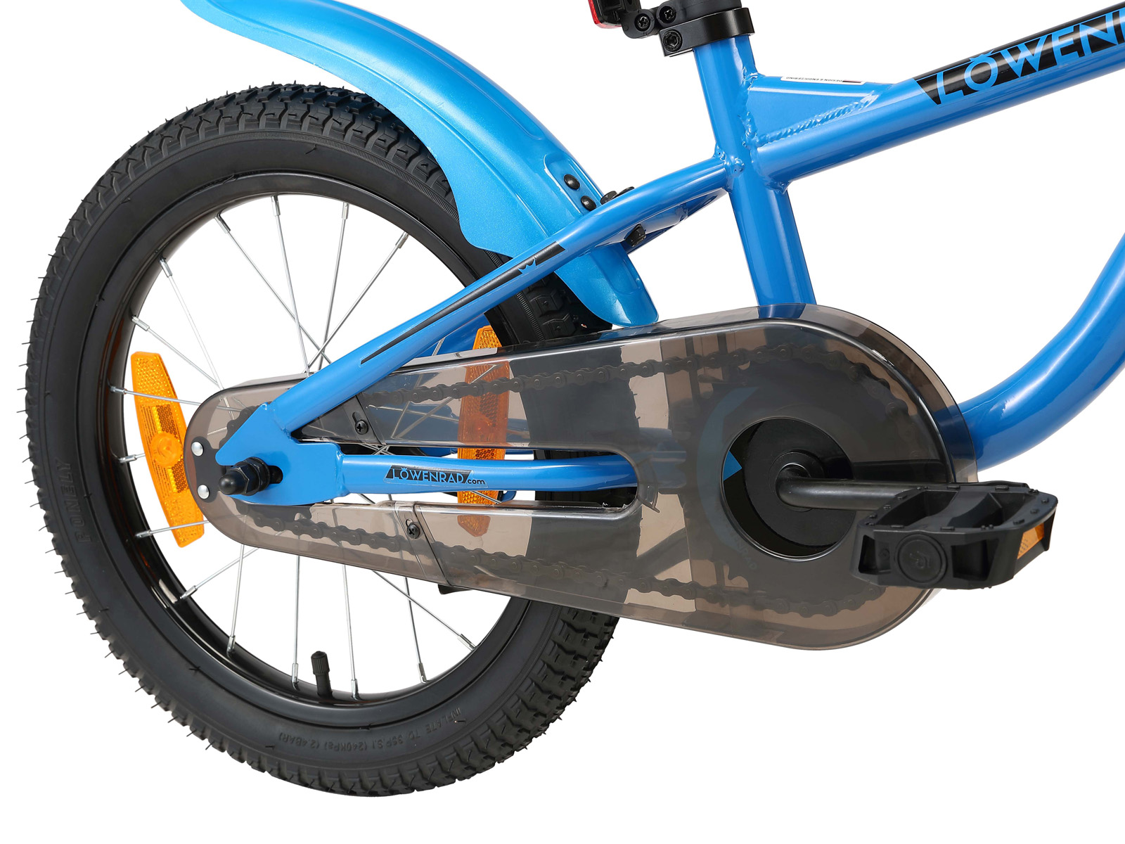 Löwenrad kinderfiets 16 inch wielen blauw - Afbeelding 4