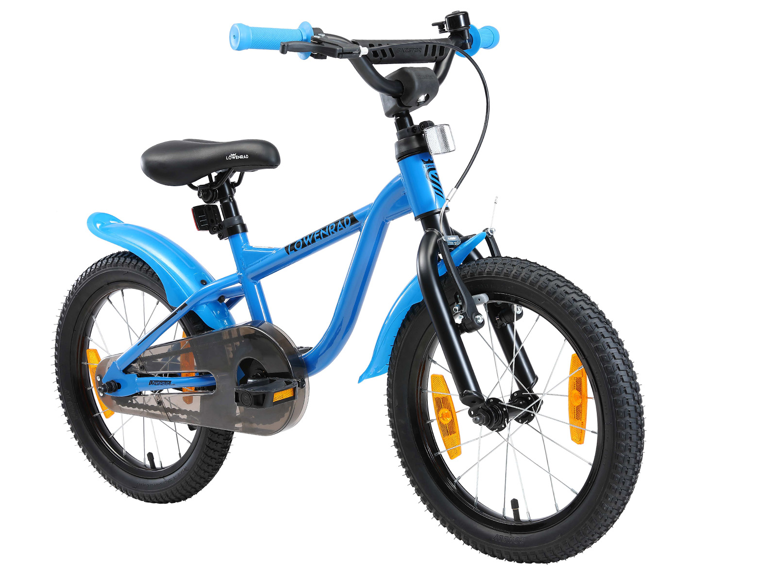 Löwenrad kinderfiets 16 inch wielen blauw - Afbeelding 2