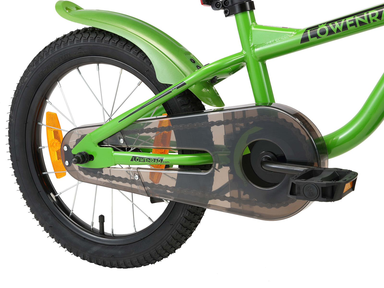 Löwenrad kinderfiets 16 inch wielen groen - Afbeelding 4