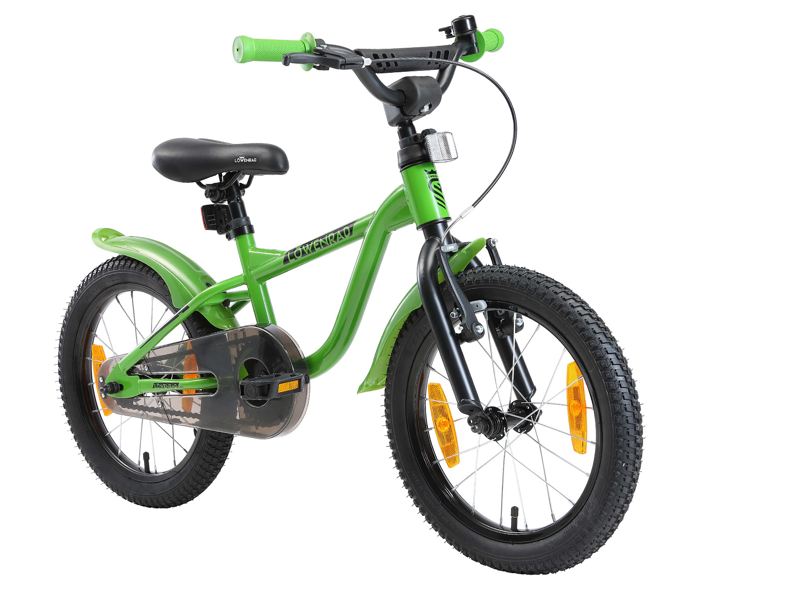Löwenrad kinderfiets 16 inch wielen groen - Afbeelding 2