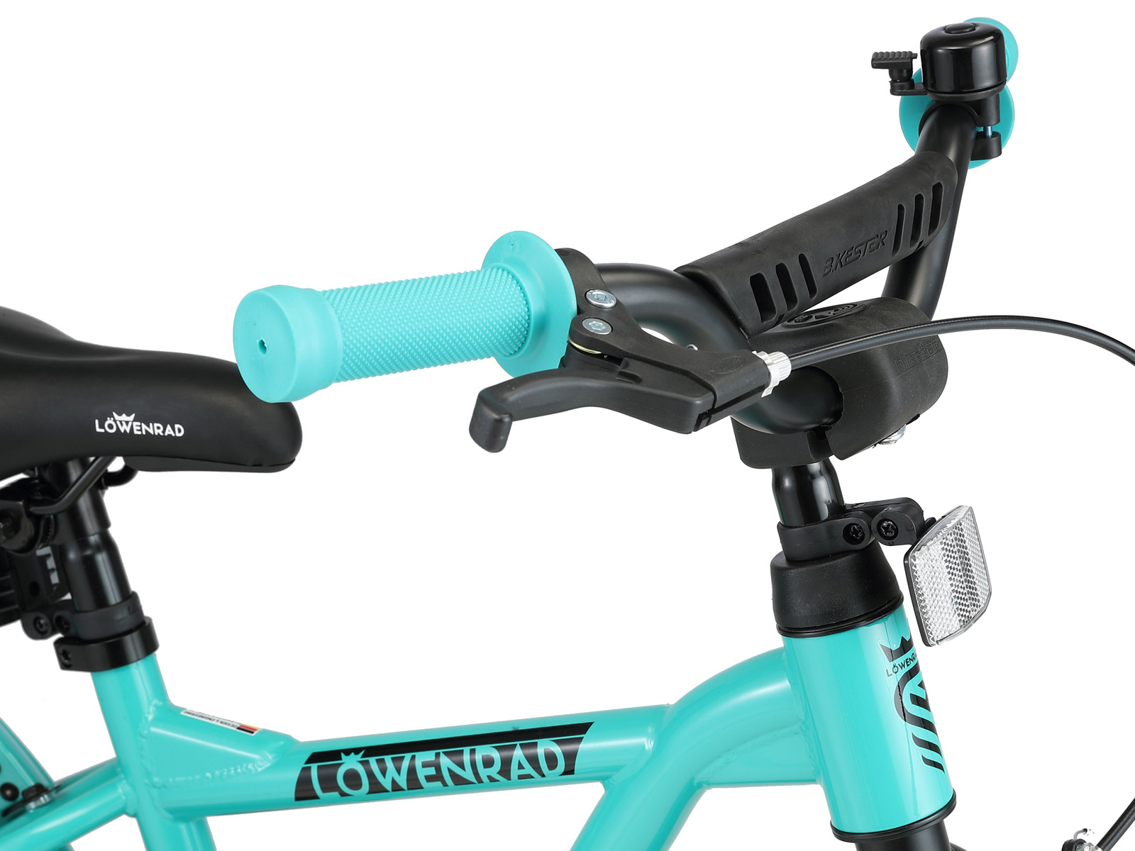 Löwenrad kinderfiets 16 inch wielen mintgroen - Afbeelding 5