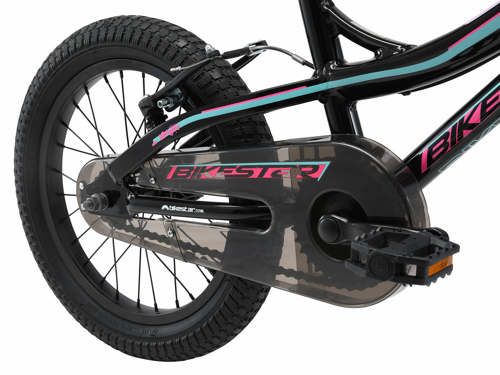 Bikestar kinderfiets Mountainbike alu 16 inch zwart/blauw - Afbeelding 4