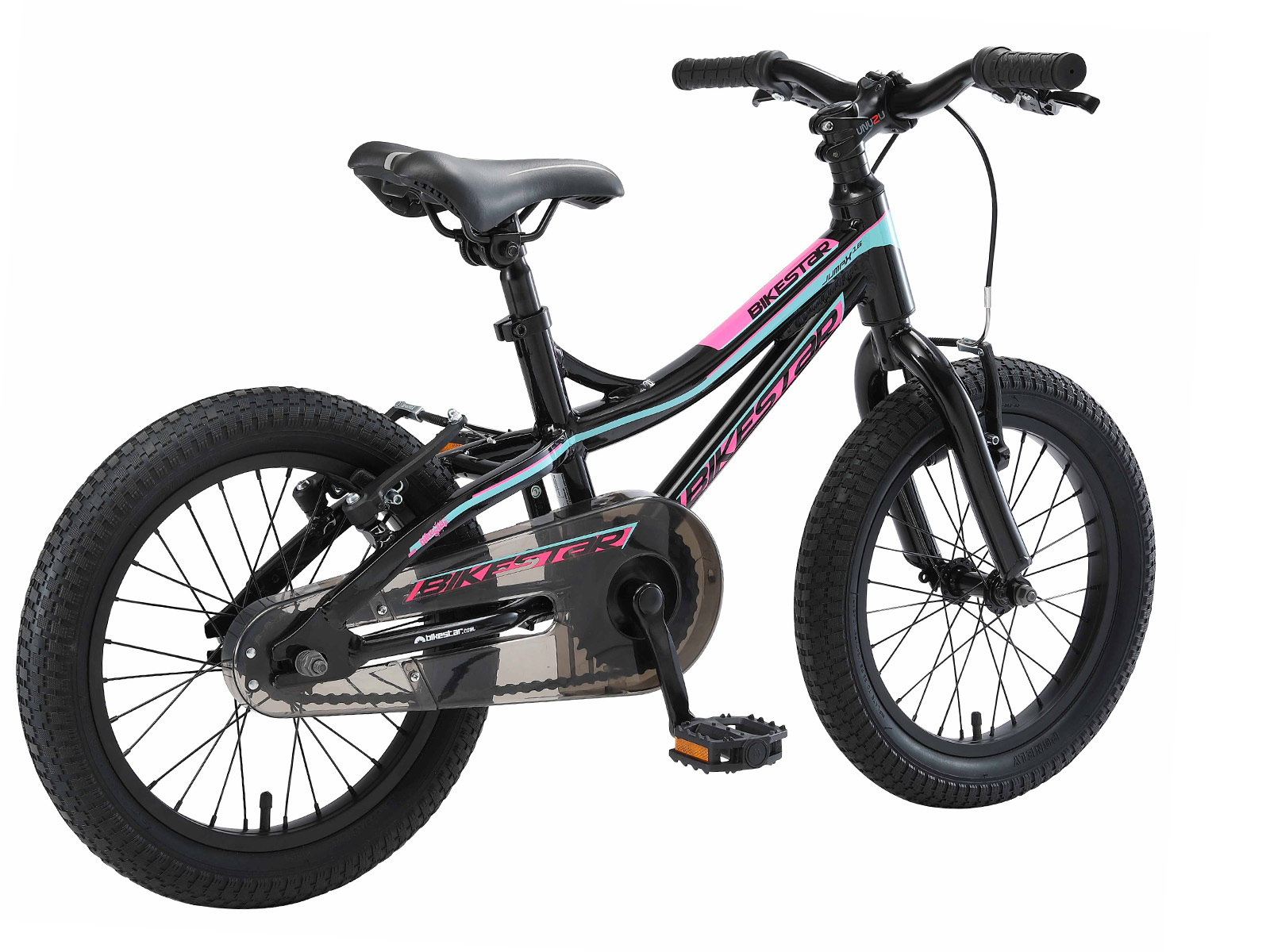 Bikestar kinderfiets Mountainbike alu 16 inch zwart/blauw - Afbeelding 3