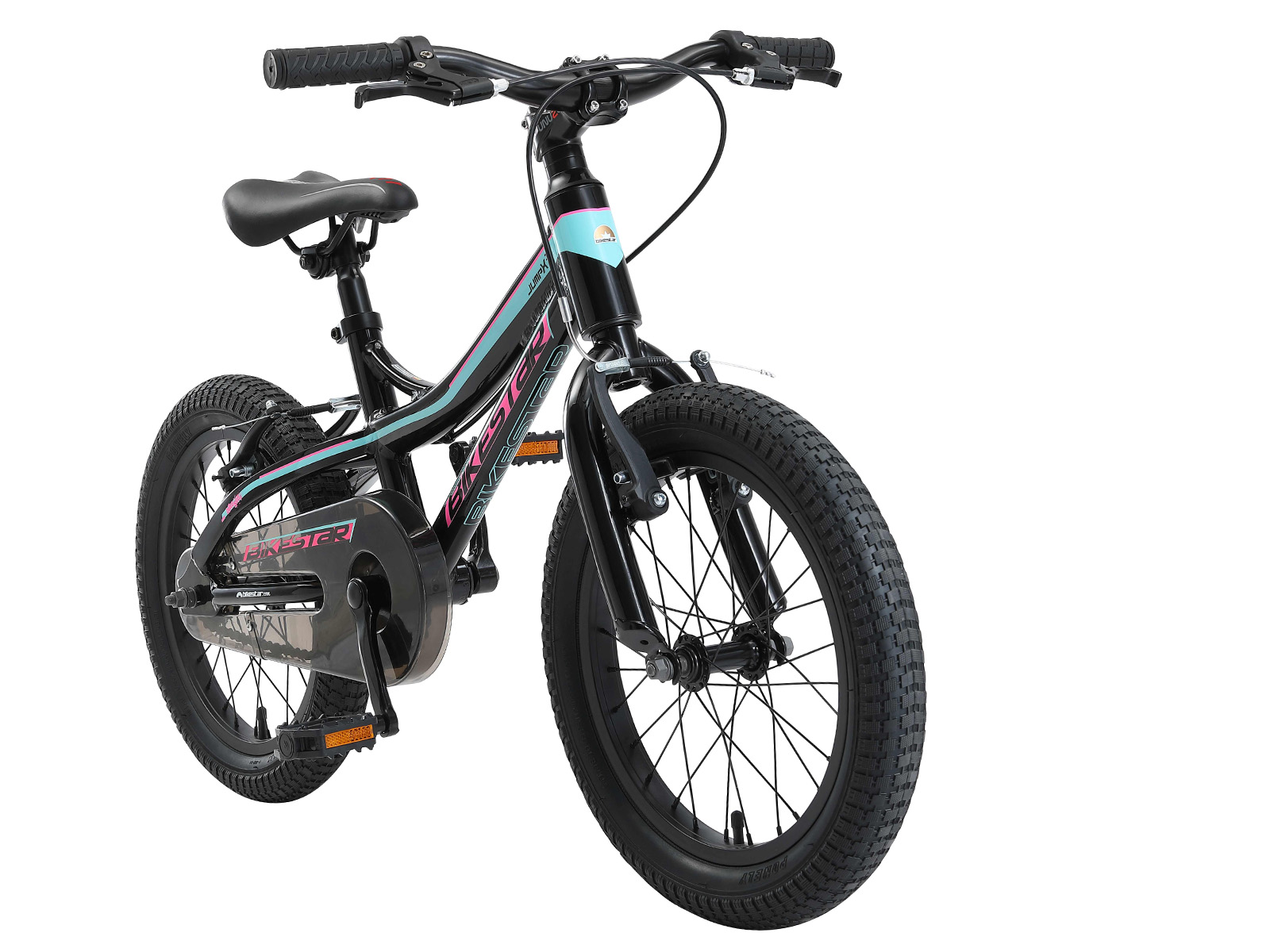 Bikestar kinderfiets Mountainbike alu 16 inch zwart/blauw - Afbeelding 2