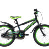 Bikestar Urban Jungle 18 inch zwart groen