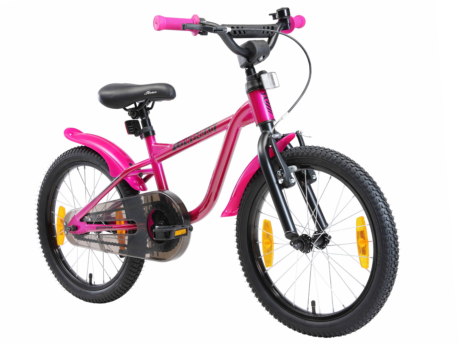 Löwenrad kinderfiets 18 inch wielen paars - Afbeelding 2