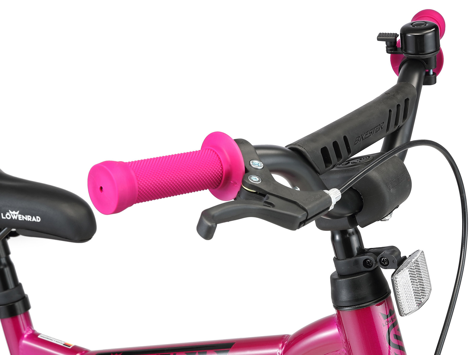 Löwenrad kinderfiets 18 inch wielen paars - Afbeelding 5