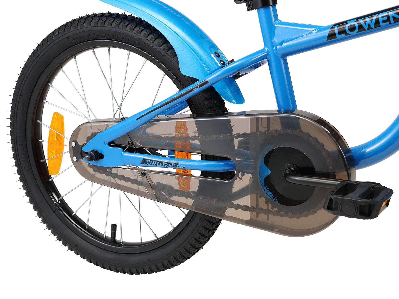 Löwenrad kinderfiets 18 inch wielen blauw - Afbeelding 4