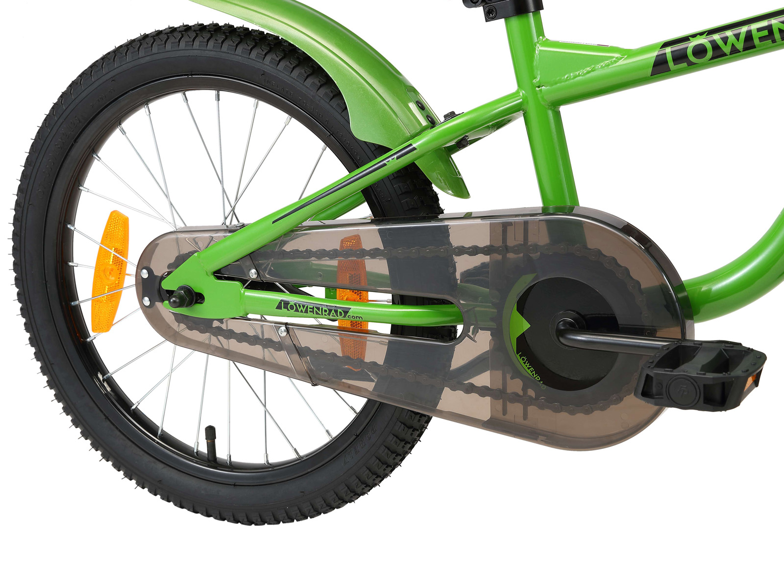 Löwenrad kinderfiets 18 inch wielen groen - Afbeelding 4