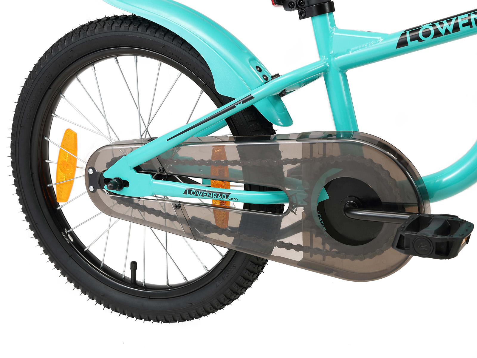 Löwenrad kinderfiets 18 inch wielen mintgroen - Afbeelding 4