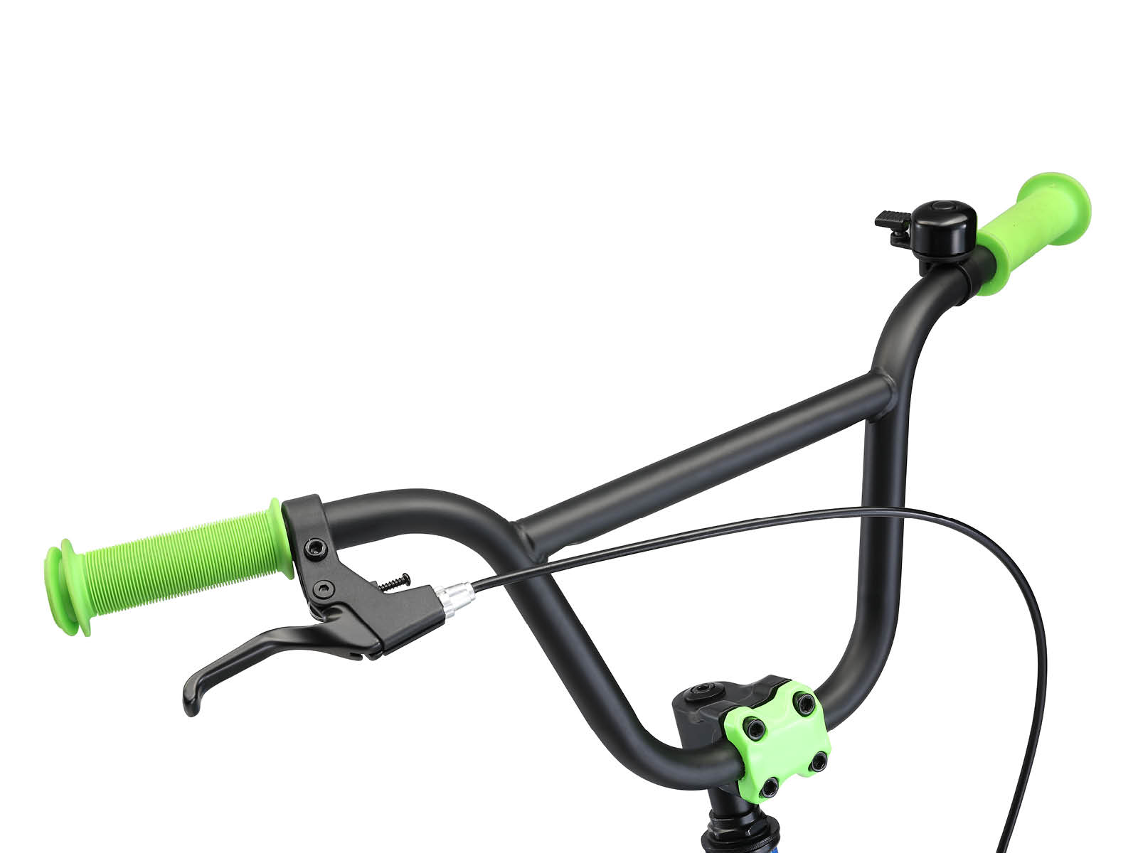 Bikestar kinderfiets BMX 20 inch blauw/groen - Afbeelding 4