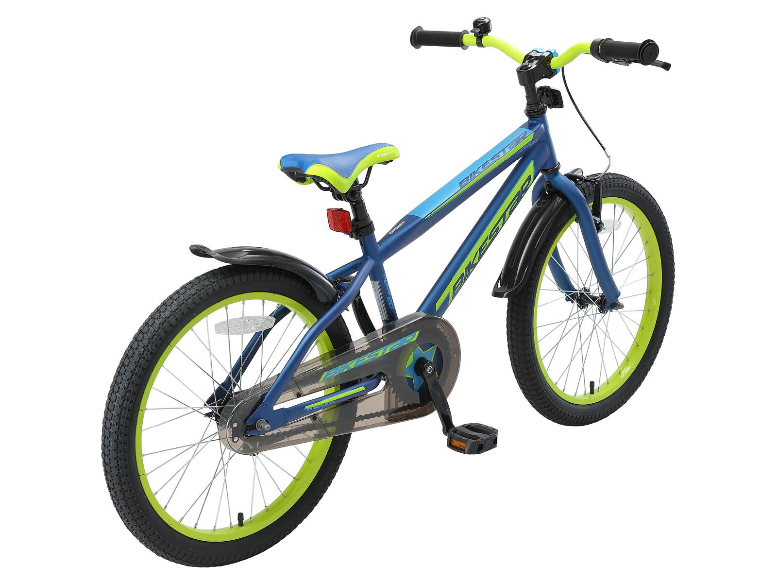 Bikestar kinderfiets Urban Jungle 20 inch blauw/groen - Afbeelding 3