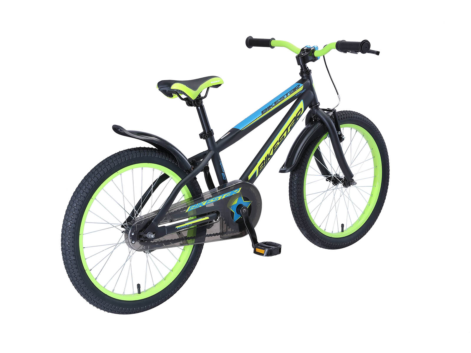 Bikestar kinderfiets Urban Jungle 20 inch zwart/groen - Afbeelding 3