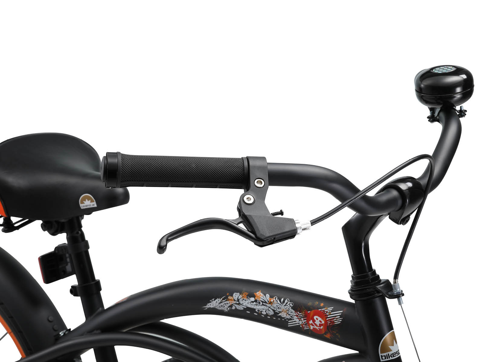 Bikestar kinderfiets Cruiser 20 inch zwart - Afbeelding 4