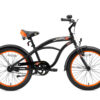 bikestar 20 inch cruiser zwart