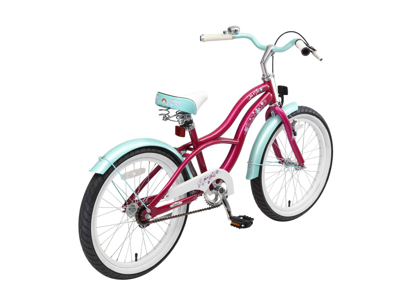 Bikestar kinderfiets Cruiser 20 inch lila - Afbeelding 3