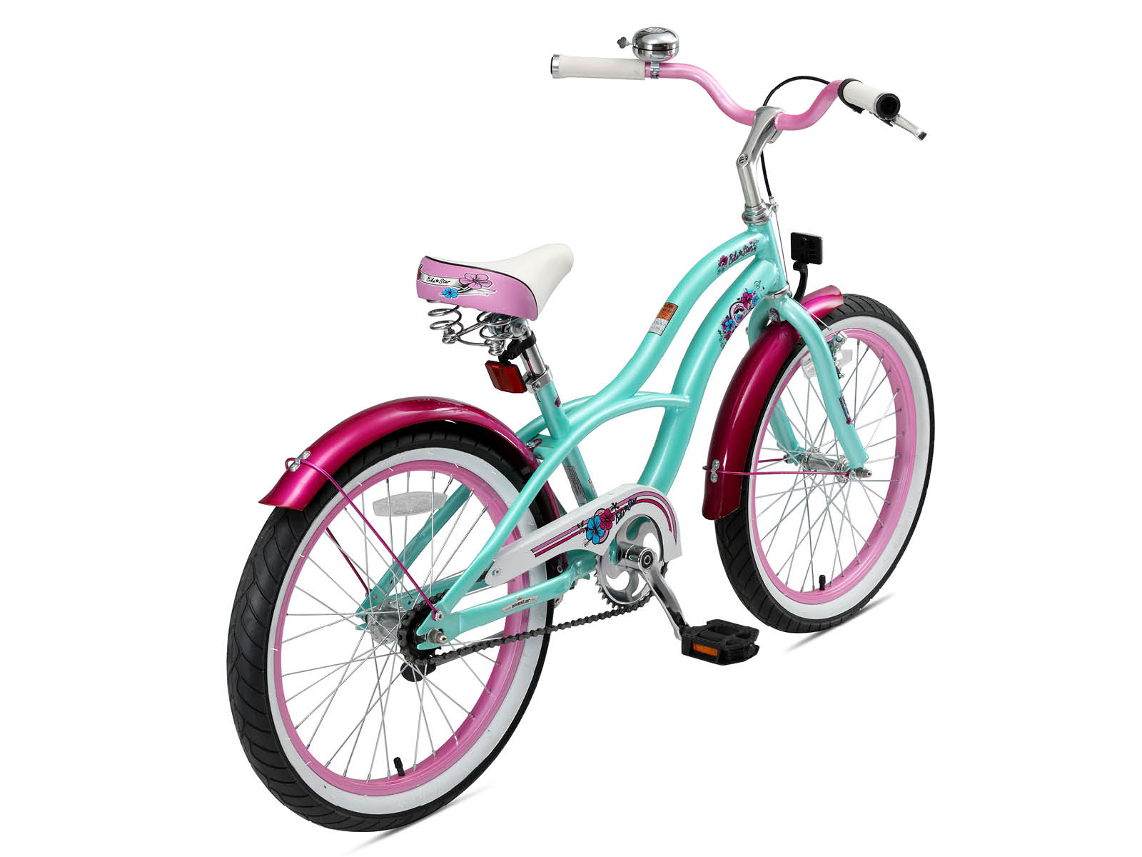 Bikestar kinderfiets Cruiser 20 inch mintgroen - Afbeelding 3