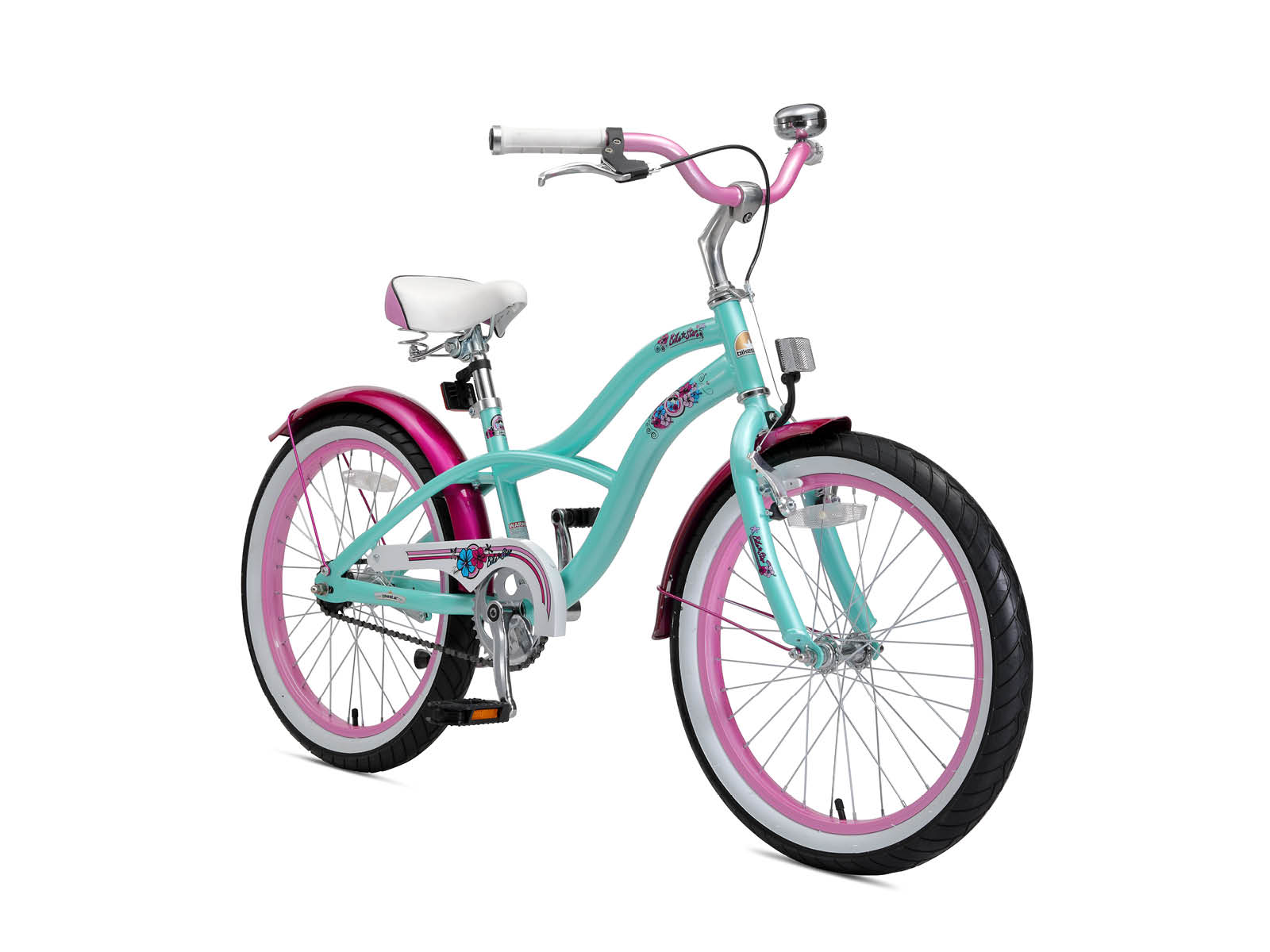 Bikestar kinderfiets Cruiser 20 inch mintgroen - Afbeelding 2