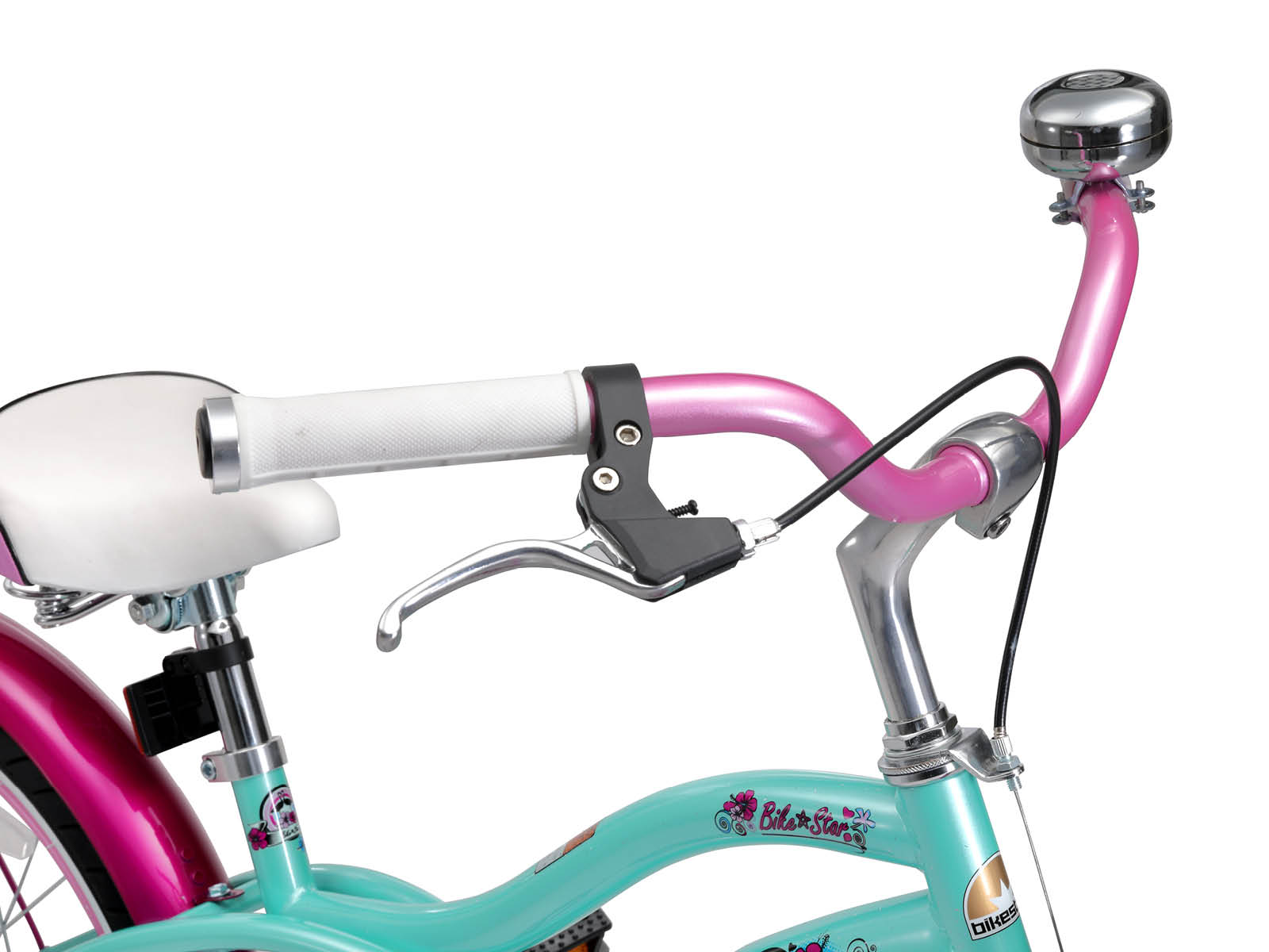 Bikestar kinderfiets Cruiser 20 inch mintgroen - Afbeelding 4