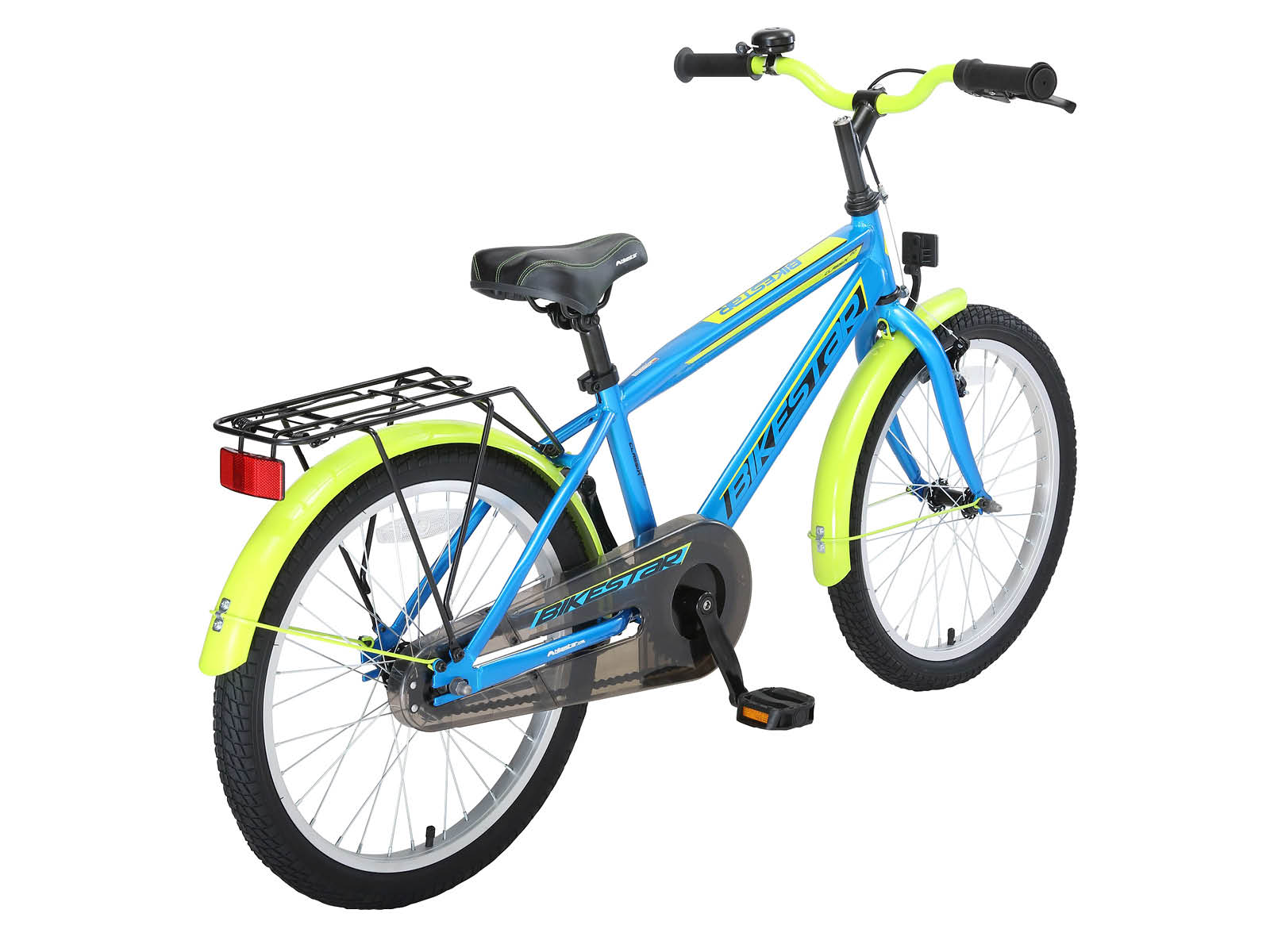 Bikestar kinderfiets Urban City 20 inch blauw/groen - Afbeelding 3