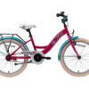 bikestar 20 inch classic paars/turquoise
