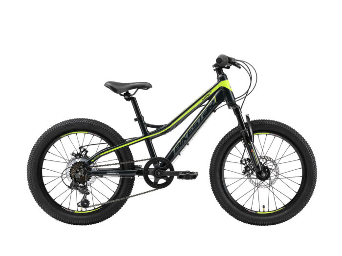 bikestar 20 inch MTB zwart/groen