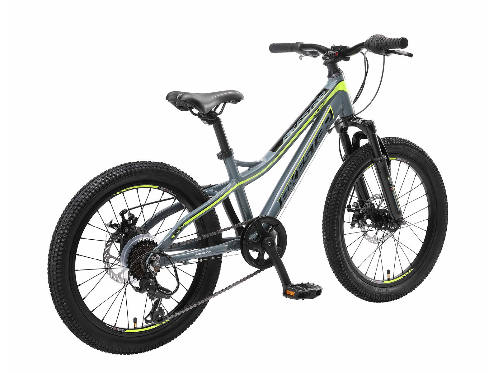 Bikestar kinderfiets MTB 7speed 20inch petrol/groen - Afbeelding 3