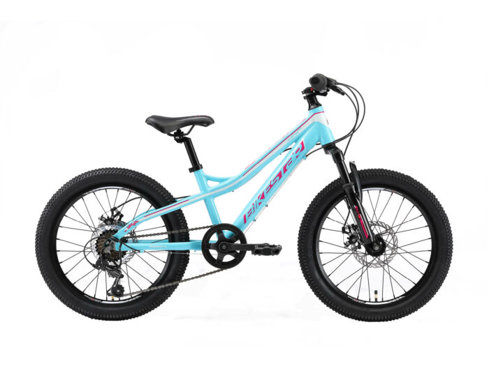 bikestar 20 inch MTB turquoise/roze