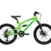 bikestar 20 inch MTB groen