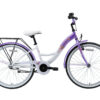bikestar 24 inch classic lila / wit