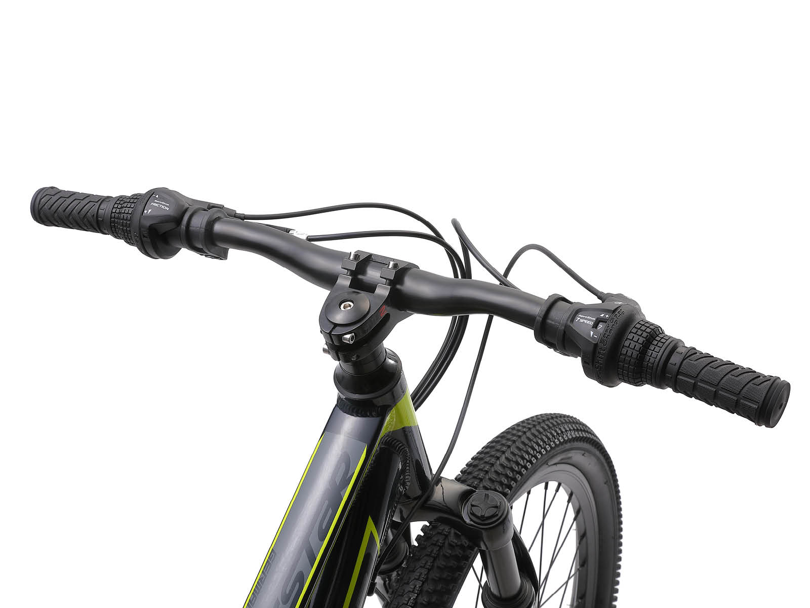 Bikestar hardtail MTB 21speed 24inch zwart/groen - Afbeelding 4